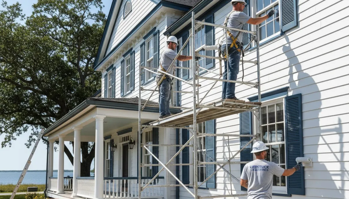Virginia Beach, VA painting contractors providing professional interior and exterior painting services