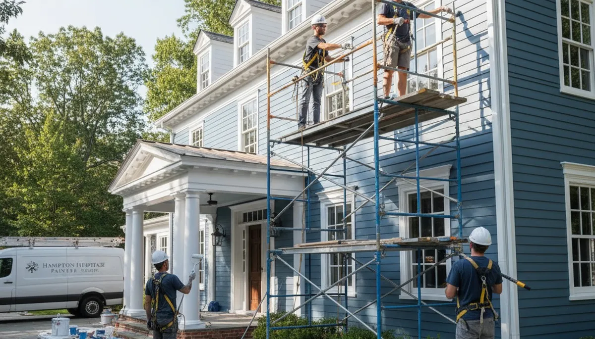 Virginia Beach, VA painting contractors providing professional residential and commercial painting services