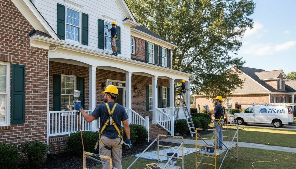 Virginia Beach, VA painting contractors providing professional interior and exterior house painting services