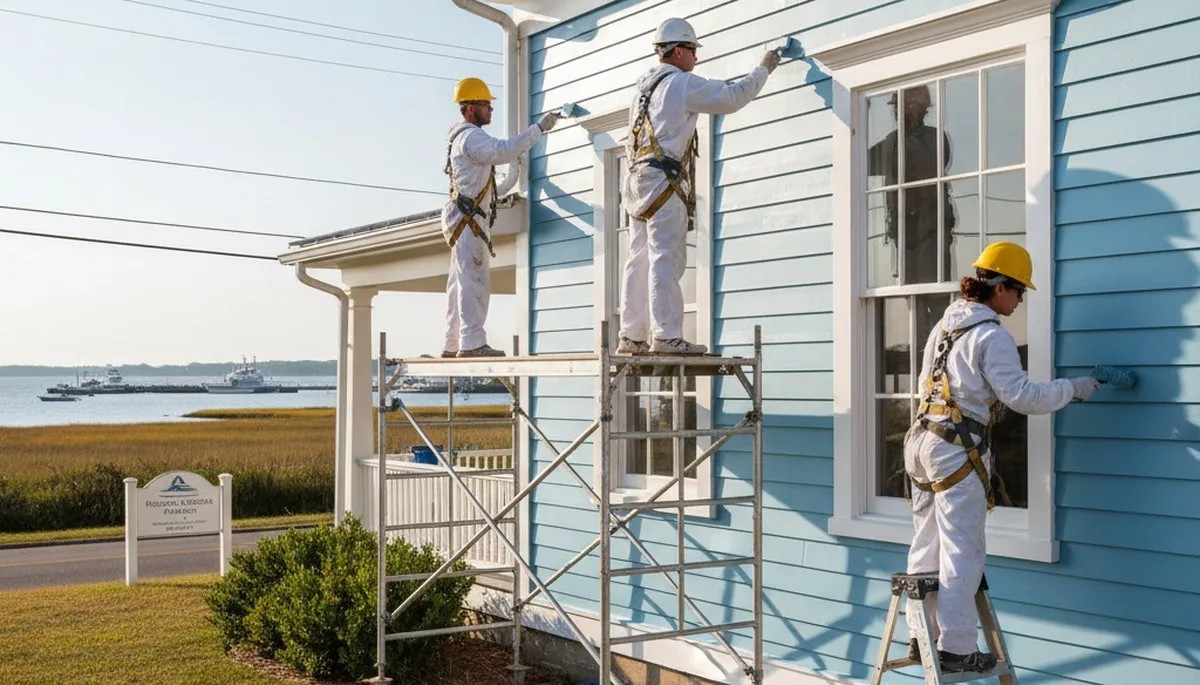 Professional painting contractors in Virginia Beach, VA providing residential and commercial painting services